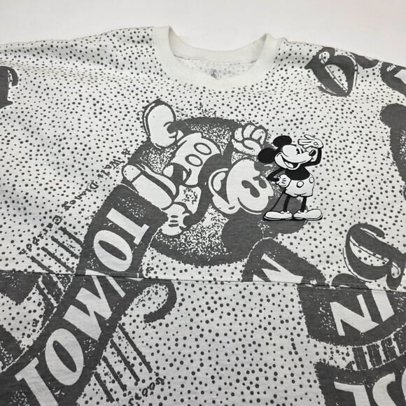 Disney Spirit Jersey Mickey Mouse Sound Cartoons Adult XL Stain Read - Picture 5 of 11